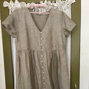 Madewell babydoll dress